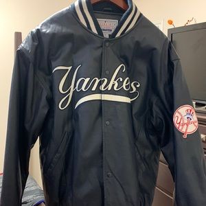 Genuine, leather Yankees jacket
